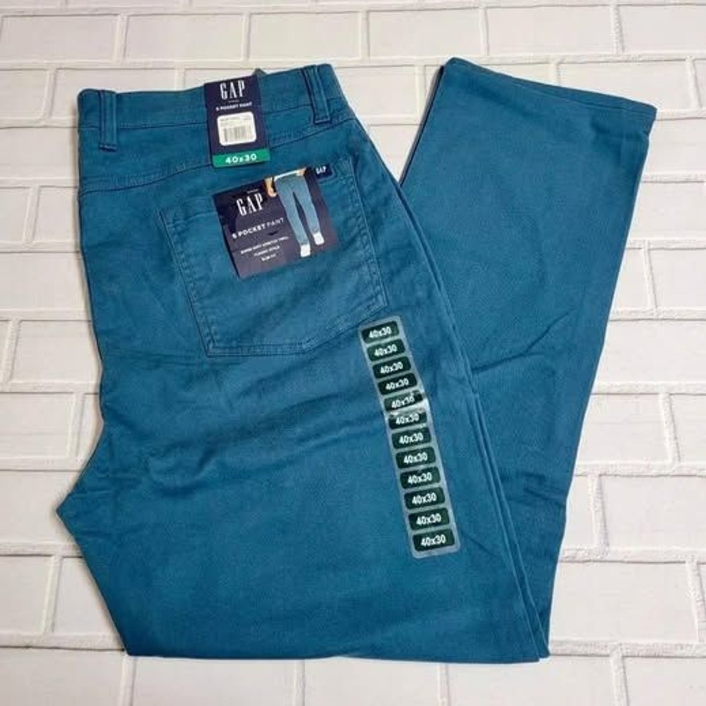 GAP 5 Pocket‎ Pants 40X30 NEW